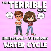 Water Cycle THE TERRIBLE GAME - No Prep AP Biology Science Review Activity