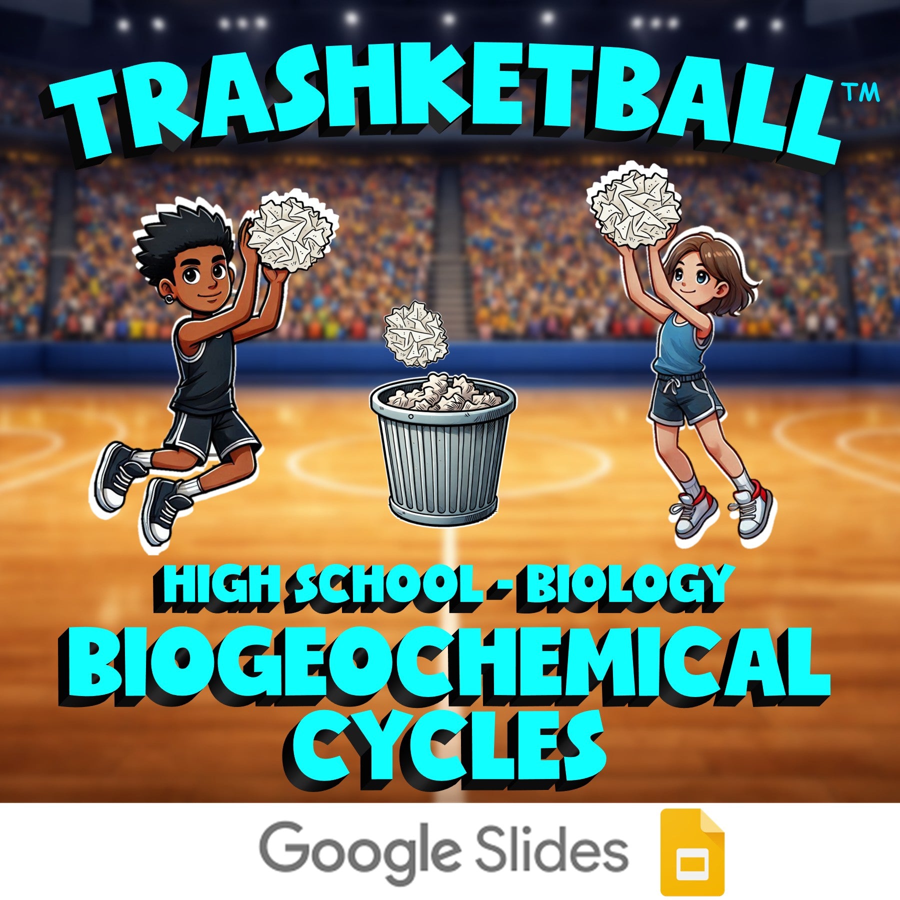 Biogeochemical Cycles TRASHKETBALL Science Game - No Prep Biology Review