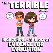 Evidence for Evolution THE TERRIBLE GAME - No Prep AP Biology Science Review