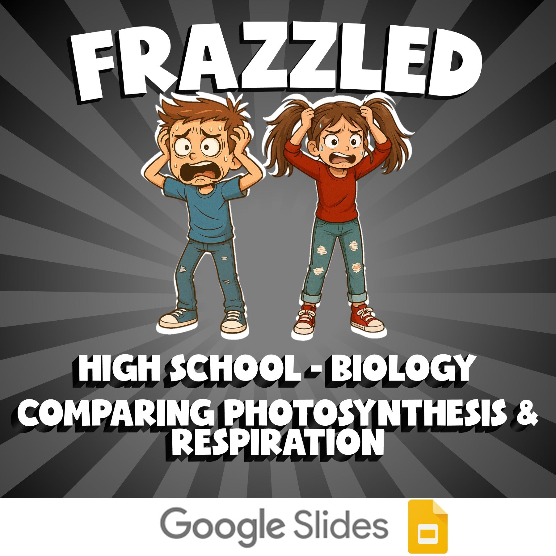Comparing Photosynthesis & Respiration FRAZZLED Science Game - No Prep Biology