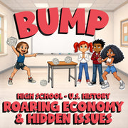 Roaring Economy & Hidden Issues BUMP U.S. History Game - No Prep Review Activity