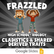 Cladistics & Shared Derived Traits FRAZZLED Science Game - No Prep Biology