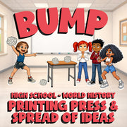 Printing Press & Spread of Ideas BUMP Game - No Prep World History Review