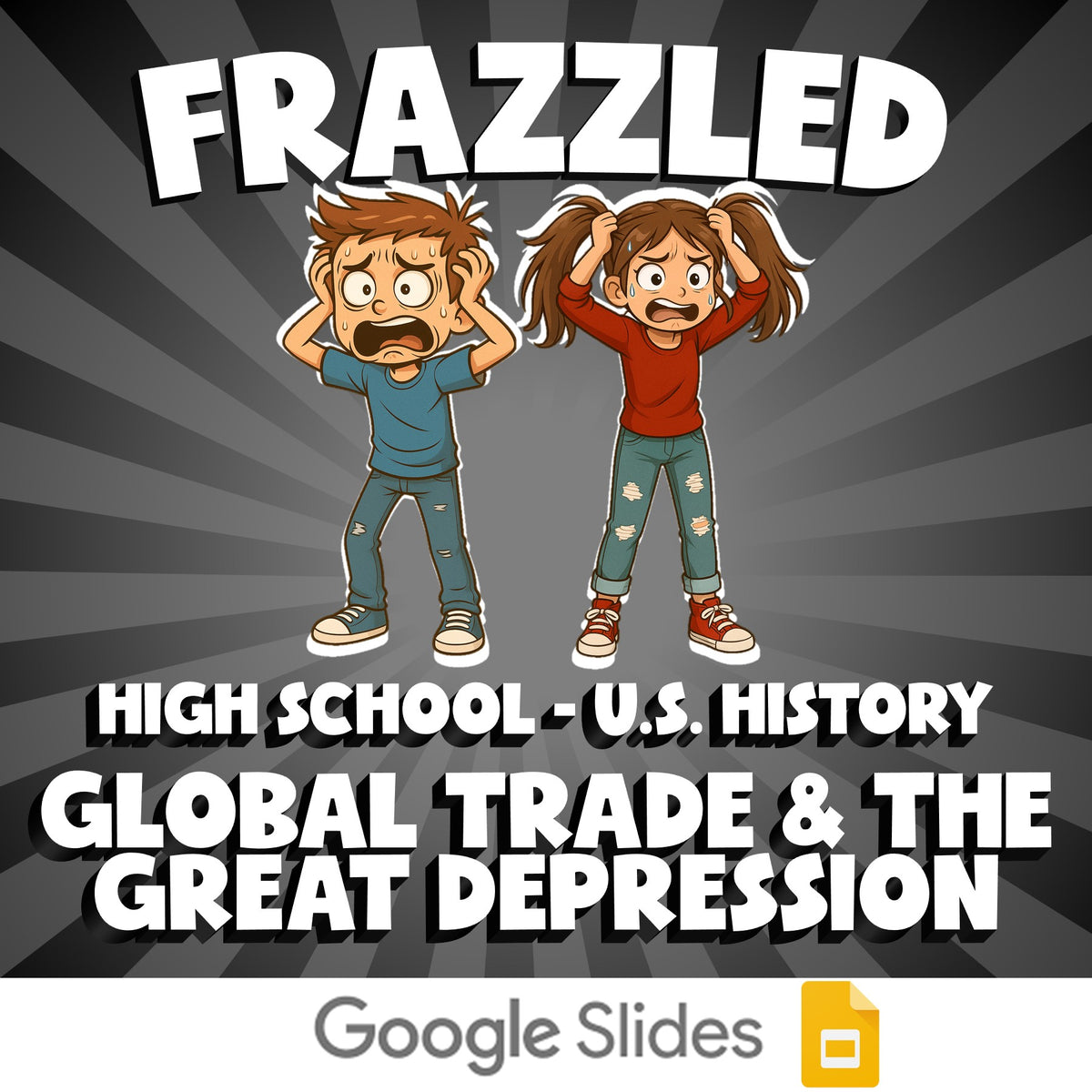 Global Trade & the Great Depression FRAZZLED U.S. History Game - No Prep Review