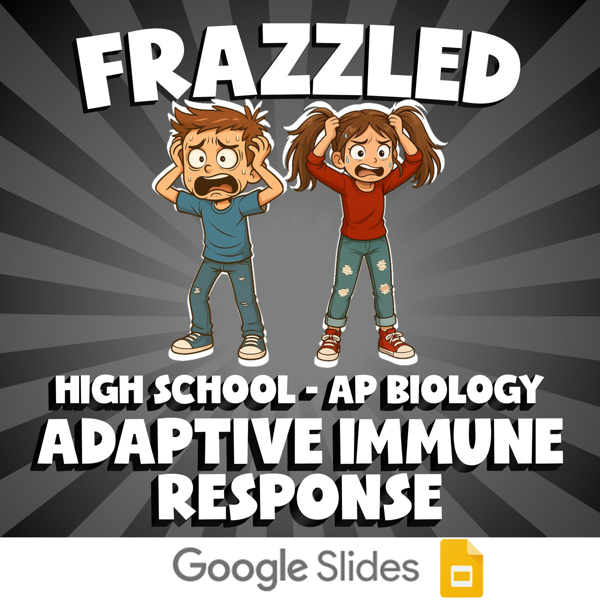 Adaptive Immune Response FRAZZLED Science Game - No Prep AP Biology Review