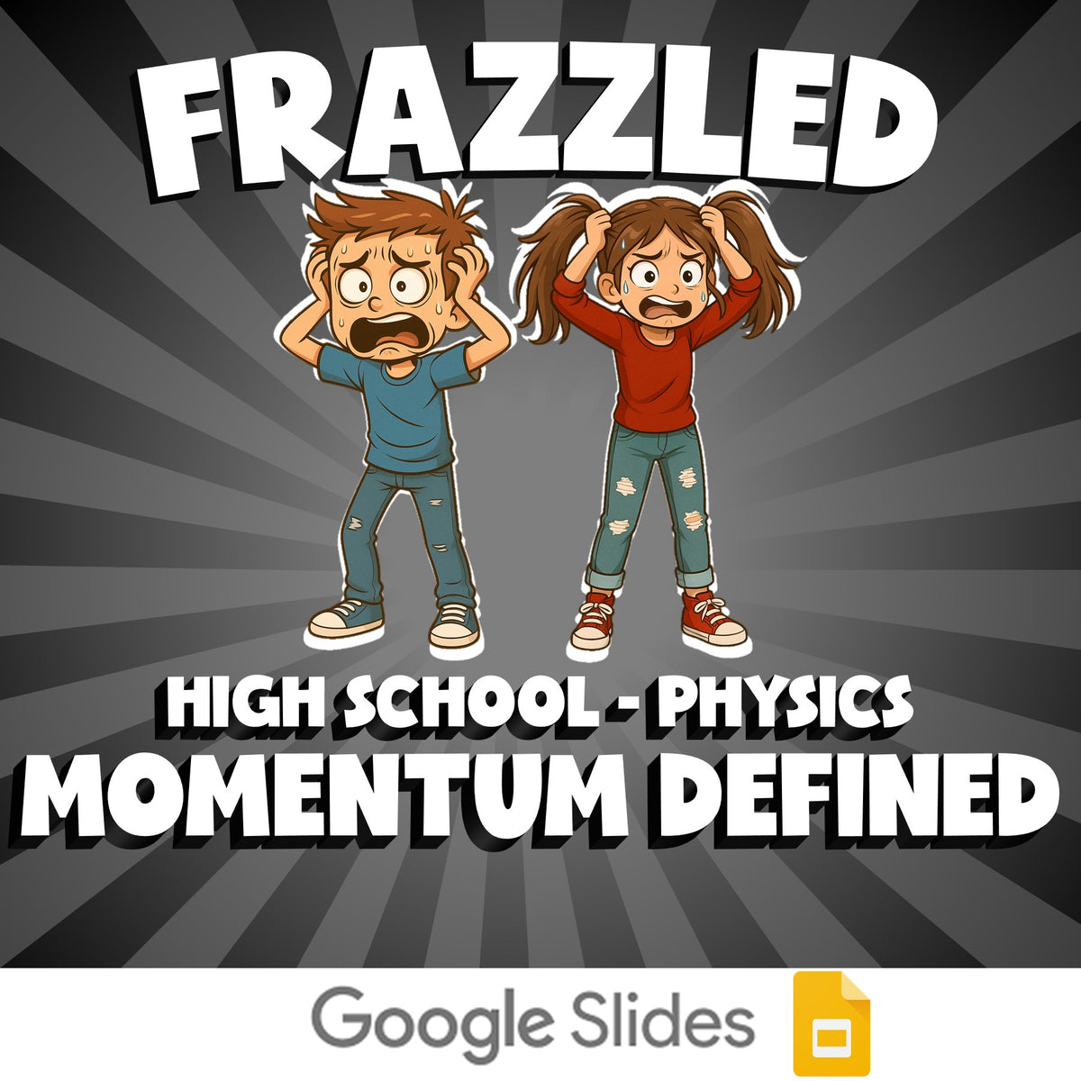 Momentum Defined FRAZZLED Science Game - No Prep Physics Review Activity