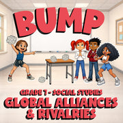 Global Alliances & Rivalries BUMP Socials Game - No Prep Grade 7 Review Activity