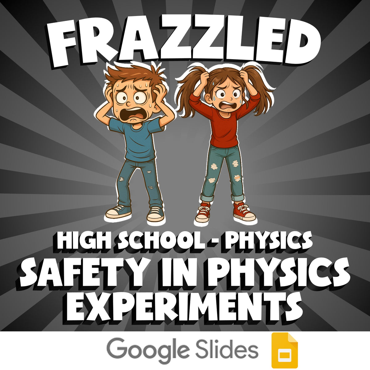 Safety in Physics Experiments FRAZZLED Science Game - No Prep Physics Review