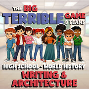 Writing & Architecture BIG TERRIBLE GAME - No Prep World History Review Activity