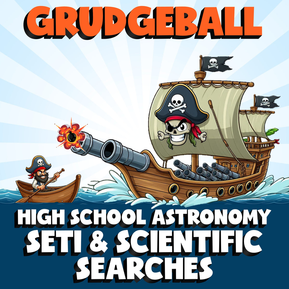 SETI & Scientific Searches GRUDGEBALL Science Game - No Prep Astronomy Review