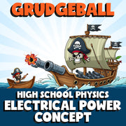 Electrical Power Concept GRUDGEBALL Science Game - No Prep Physics Review