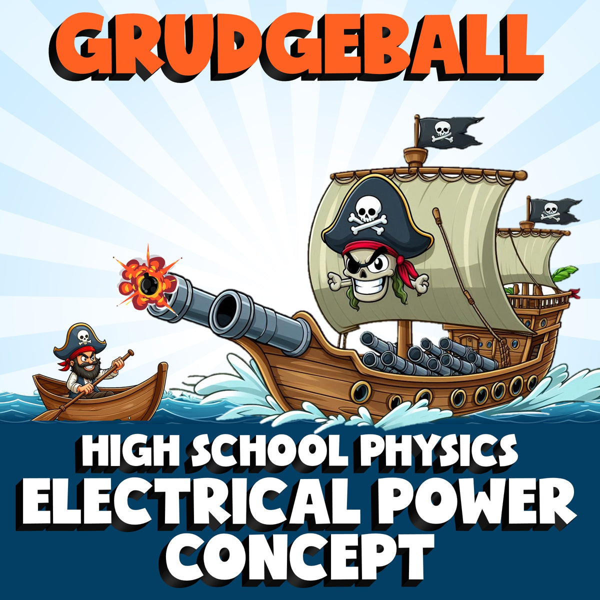 Electrical Power Concept GRUDGEBALL Science Game - No Prep Physics Review