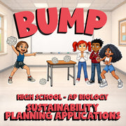 Sustainability Planning Applications BUMP Science Game - No Prep AP Biology