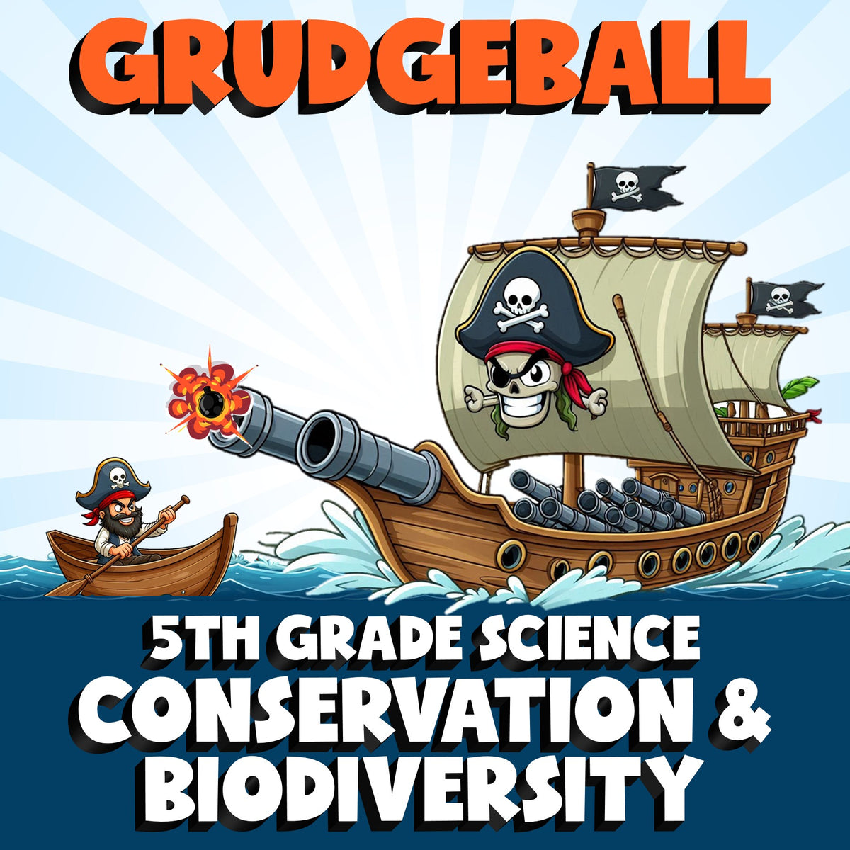 Conservation & Biodiversity GRUDGEBALL Science Game - No Prep Grade 5 Review