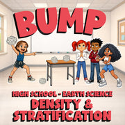 Density & Stratification BUMP Game - No Prep Earth Science Review Activity