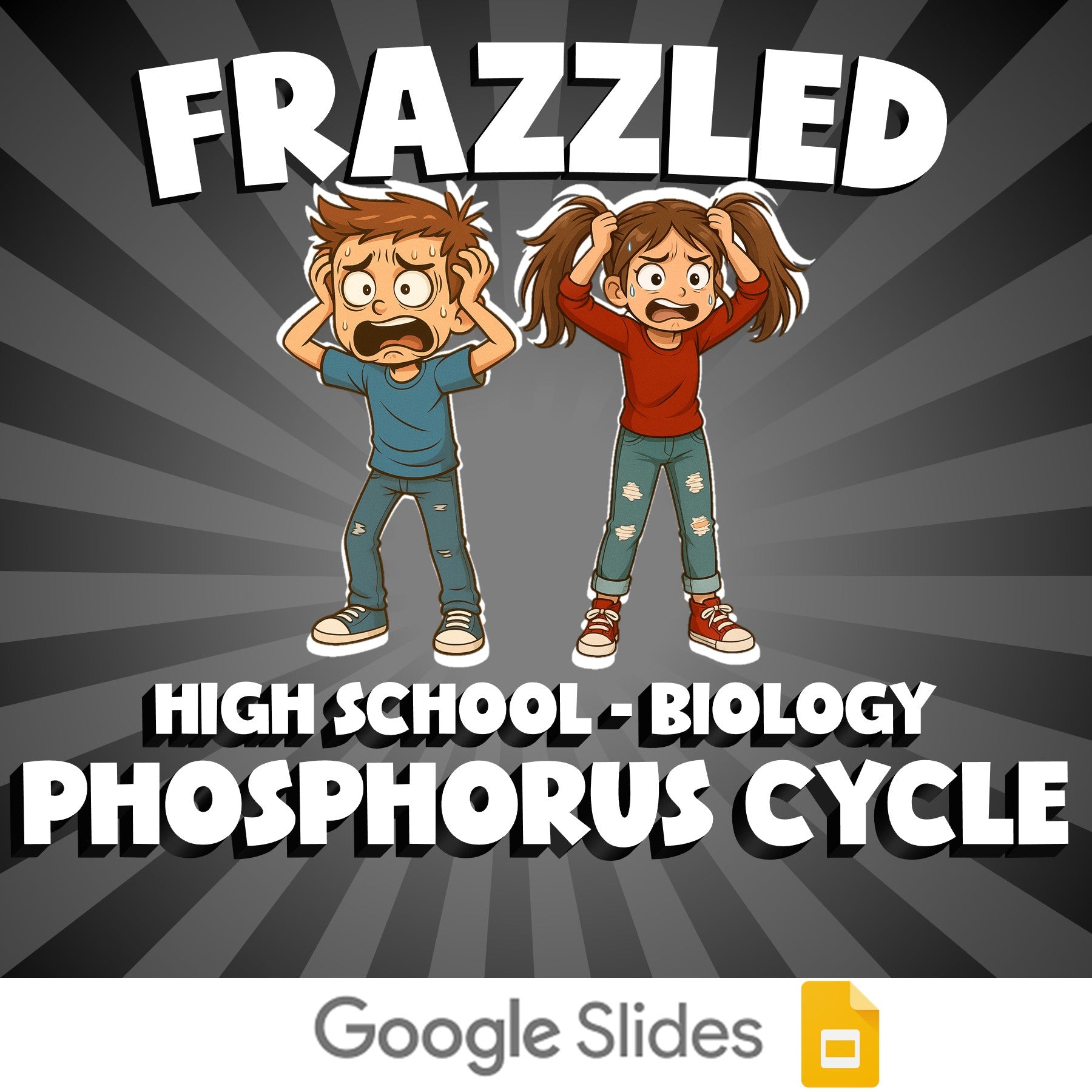 Phosphorus Cycle FRAZZLED Science Game - No Prep Biology Review Activity