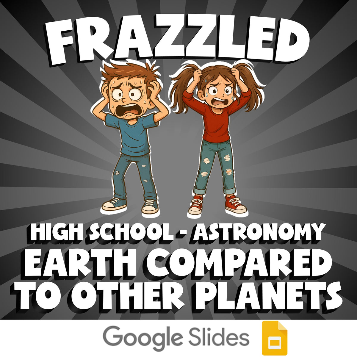 Earth Compared to Other Planets FRAZZLED Science Game - No Prep Astronomy Review