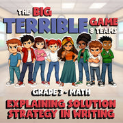 Explaining Solution Strategy in Writing BIG TERRIBLE GAME - Grade 3 Math Review