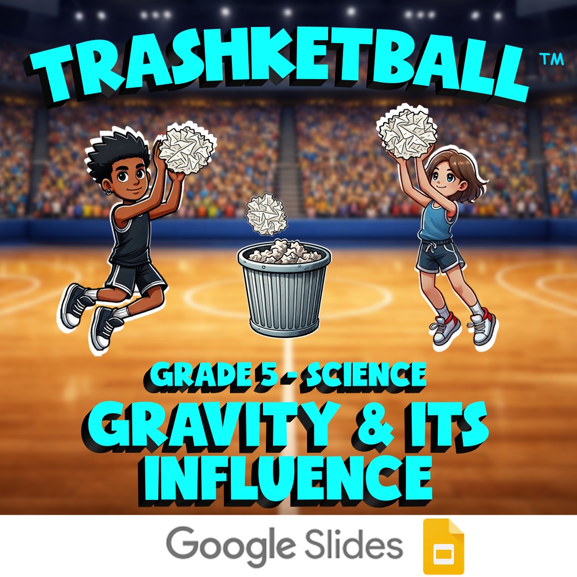 Gravity & Its Influence TRASHKETBALL Science Game - No Prep Grade 5 Review