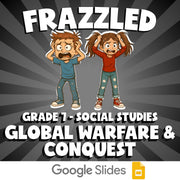 Global Warfare & Conquest FRAZZLED Socials Game - No Prep Grade 7 Review