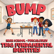 Trig Fundamental Identities BUMP Math Game - No Prep PreCalculus Review Activity