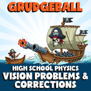Vision Problems & Corrections GRUDGEBALL Science Game - No Prep Physics Review