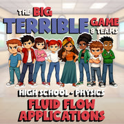 Fluid Flow Applications BIG TERRIBLE GAME - No Prep Physics Science Review