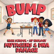 Mutagens & DNA Damage BUMP Science Game - No Prep AP Biology Review Activity