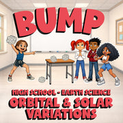 Orbital & Solar Variations BUMP Game - No Prep Earth Science Review Activity