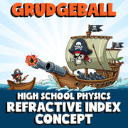 Refractive Index Concept GRUDGEBALL Science Game - No Prep Physics Review