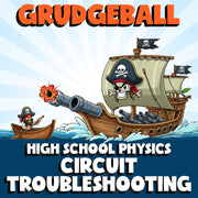 Circuit Troubleshooting GRUDGEBALL Science Game - No Prep Physics Review