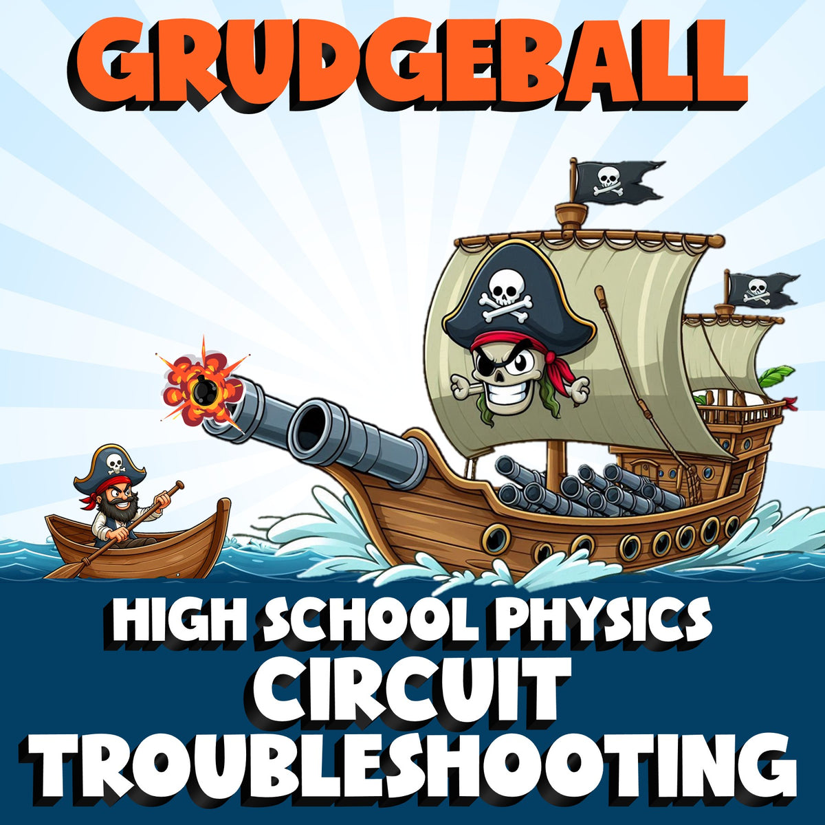 Circuit Troubleshooting GRUDGEBALL Science Game - No Prep Physics Review