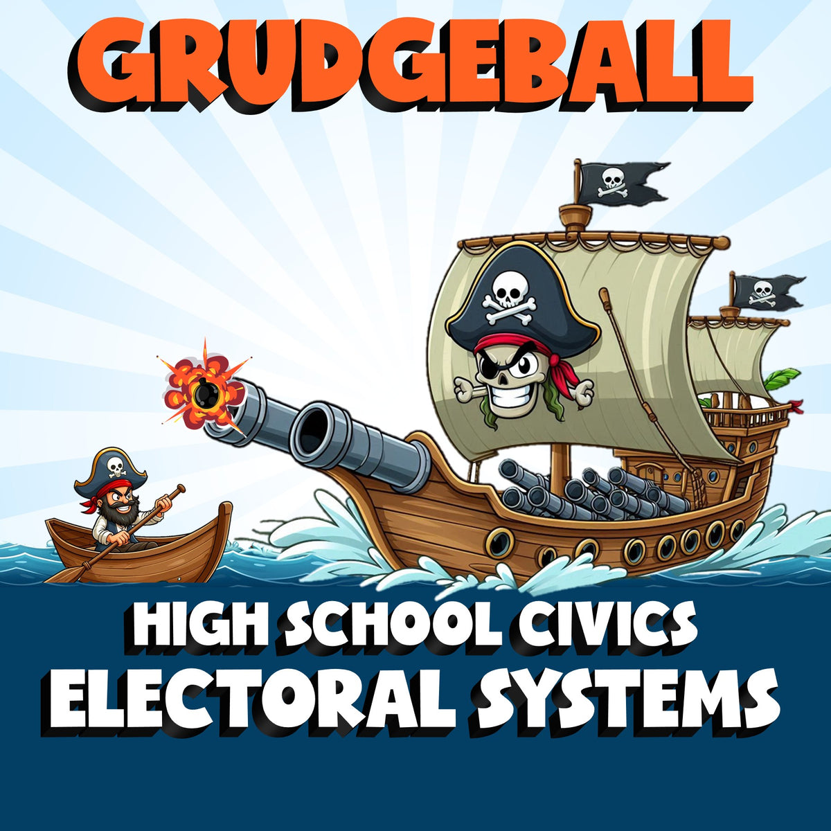 Electoral Systems GRUDGEBALL Civics Game - No Prep Review Activity
