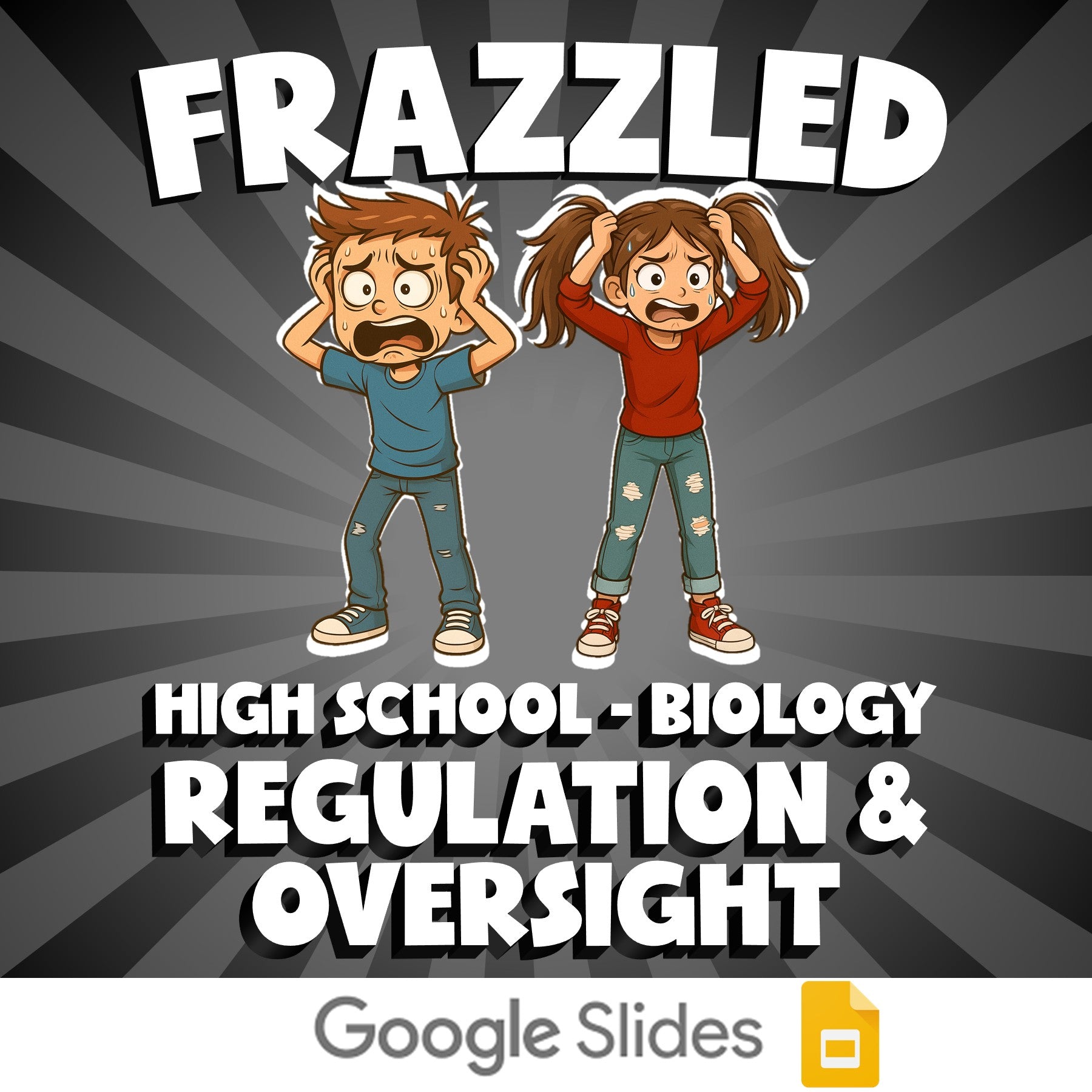 Regulation & Oversight FRAZZLED Science Game - No Prep Biology Review Activity