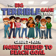 Money Needed to Reach Goal BIG TERRIBLE GAME - No Prep Grade 3 Math Review