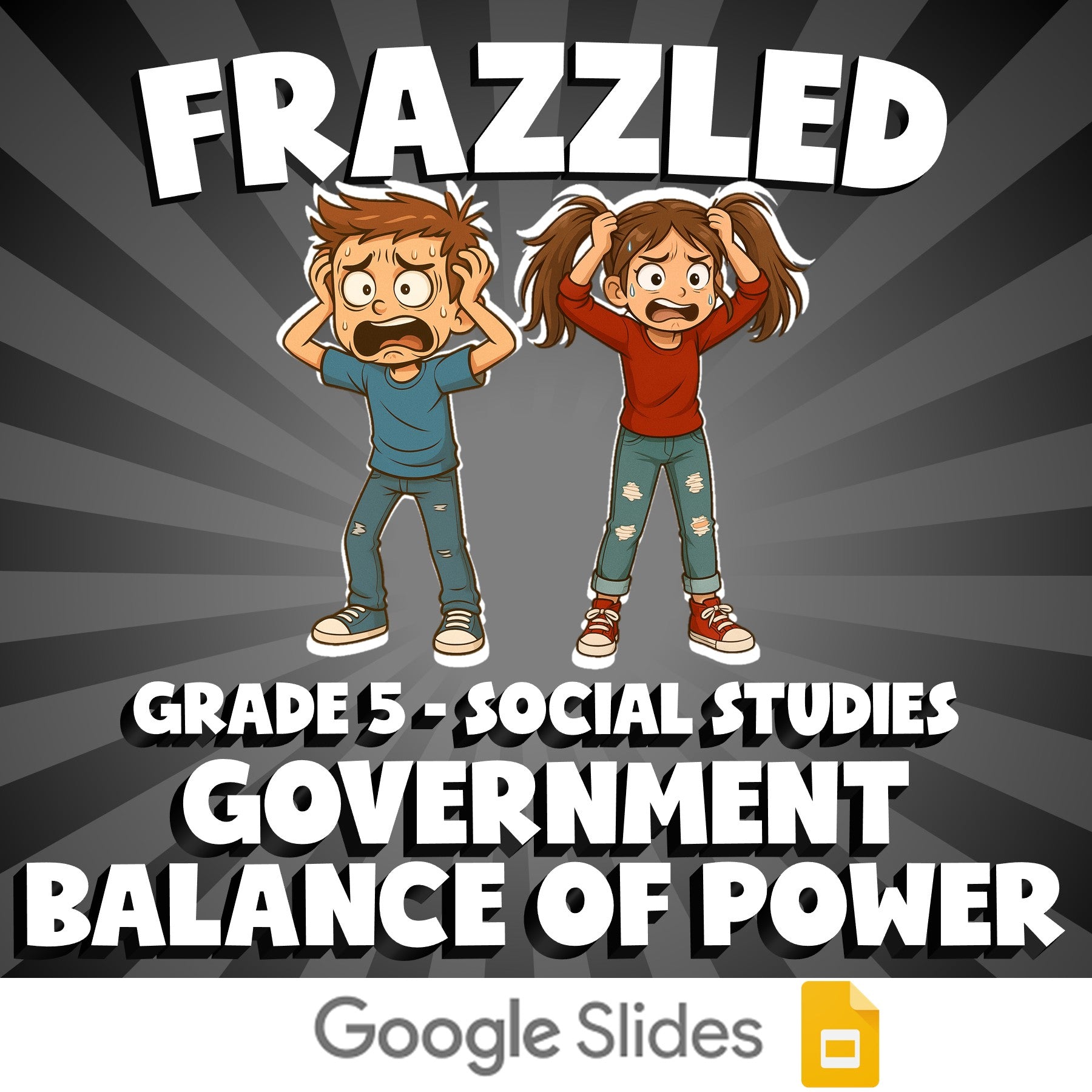 Government Balance of Power FRAZZLED Socials Game - No Prep Grade 5 Review