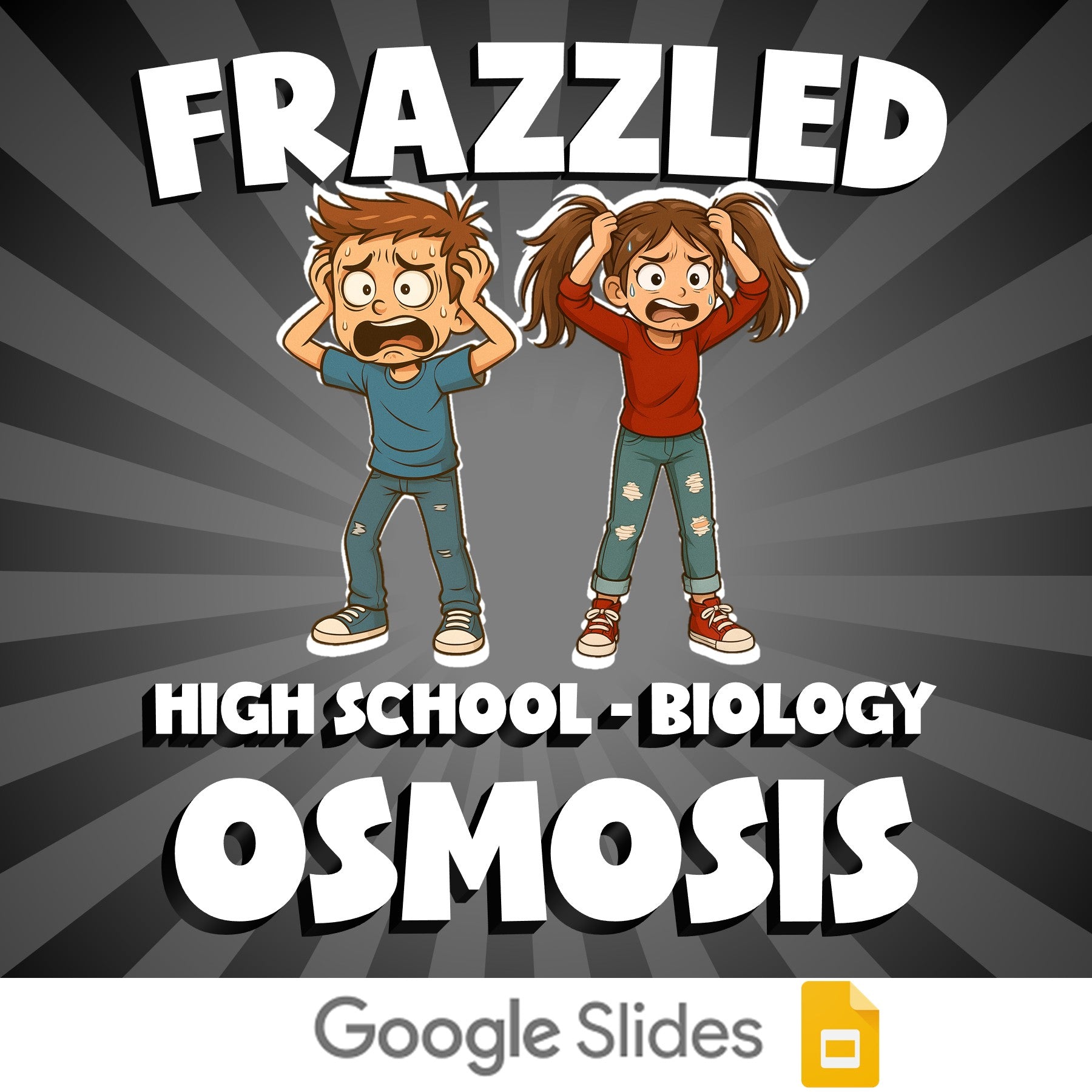 Osmosis FRAZZLED Science Game - No Prep Biology Review Activity