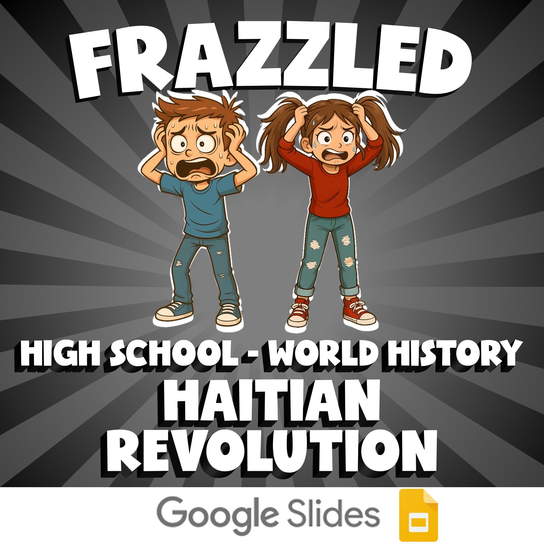 Haitian Revolution FRAZZLED Game - No Prep World History Review Activity