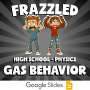 Gas Behavior FRAZZLED Science Game - No Prep Physics Review Activity