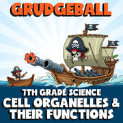 Cell Organelles & Their Functions GRUDGEBALL Science Game - No Prep Grade 7