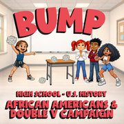 African Americans & Double V Campaign BUMP U.S. History Game - No Prep Review