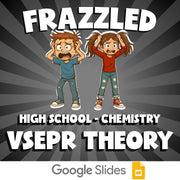 VSEPR Theory FRAZZLED Science Game - No Prep Chemistry Review Activity