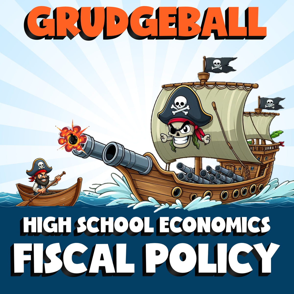 Fiscal Policy GRUDGEBALL Economics Game - No Prep Review Activity