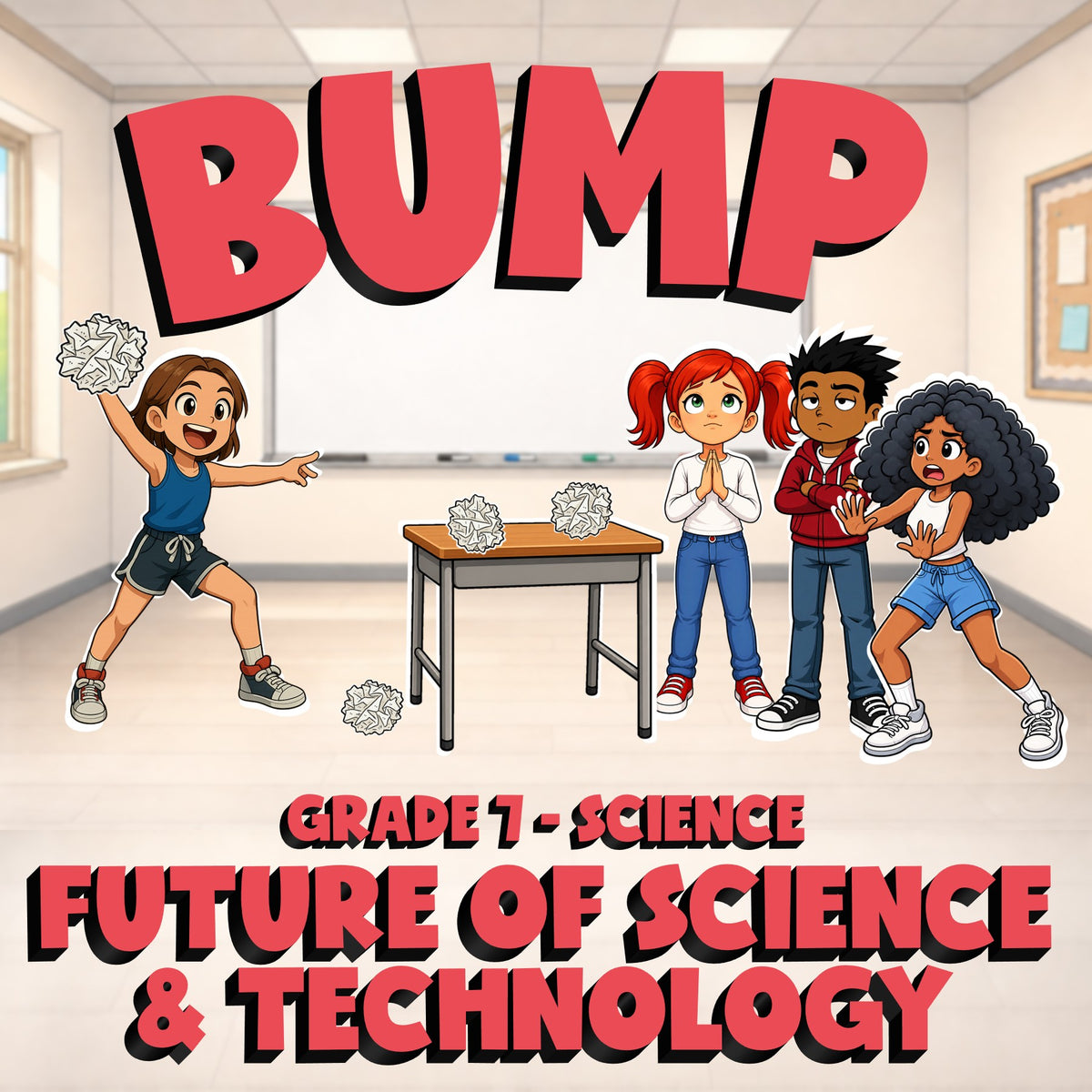 Future of Science & Technology BUMP Science Game - No Prep Grade 7 Review