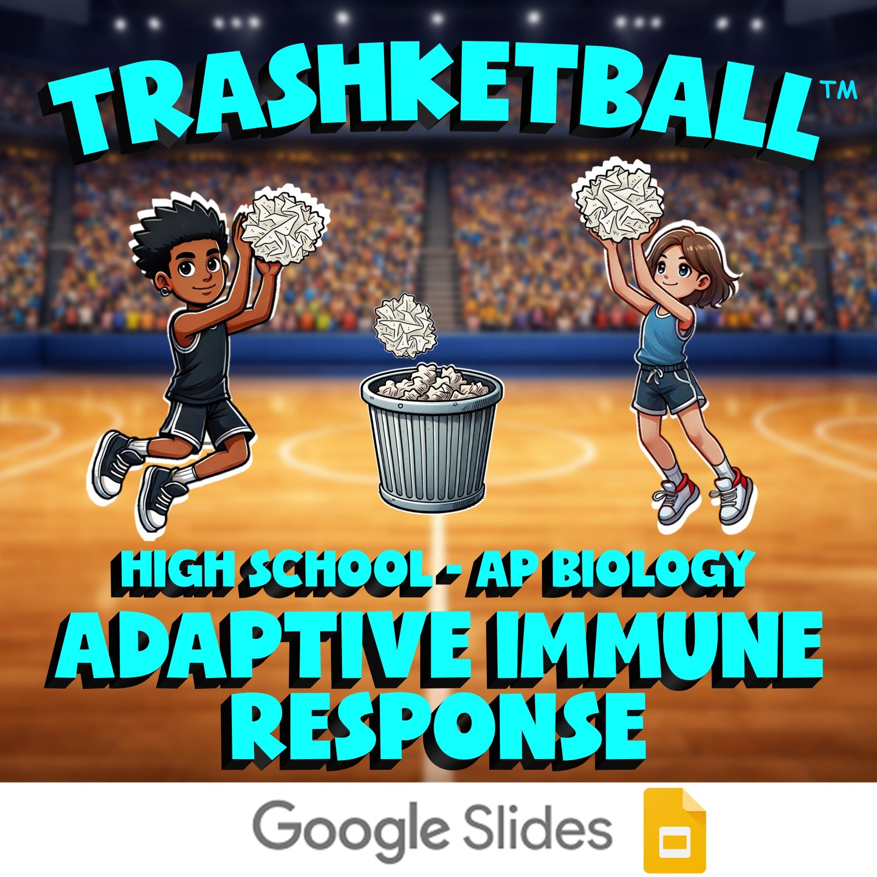 Adaptive Immune Response TRASHKETBALL Science Game - No Prep AP Biology Review