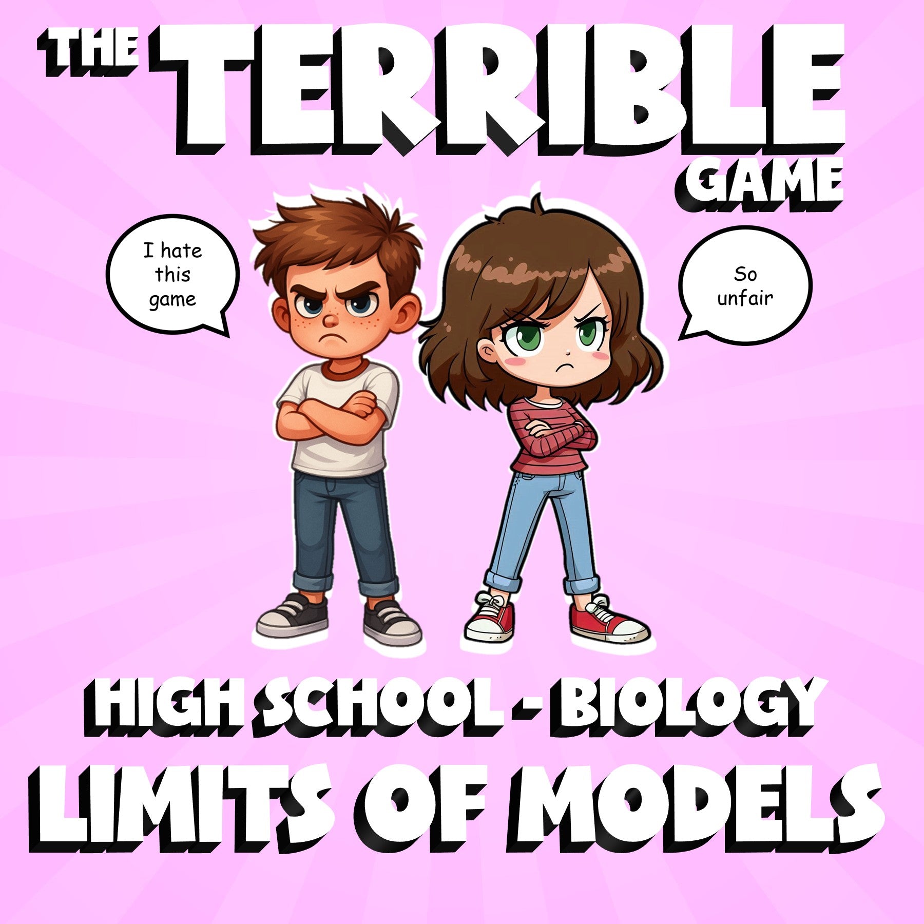 Limits of Models THE TERRIBLE GAME - No Prep Biology Science Review Activity