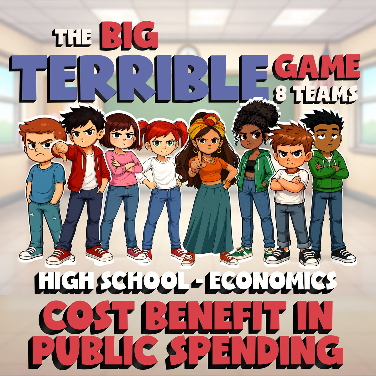 Cost Benefit in Public Spending BIG TERRIBLE GAME - No Prep Economics Review