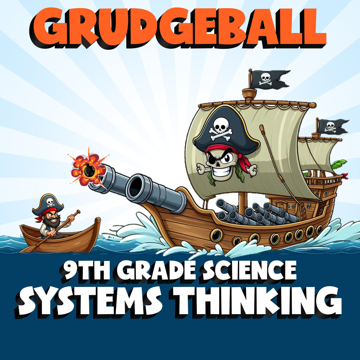 Systems Thinking GRUDGEBALL Science Game - No Prep Grade 9 Review Activity