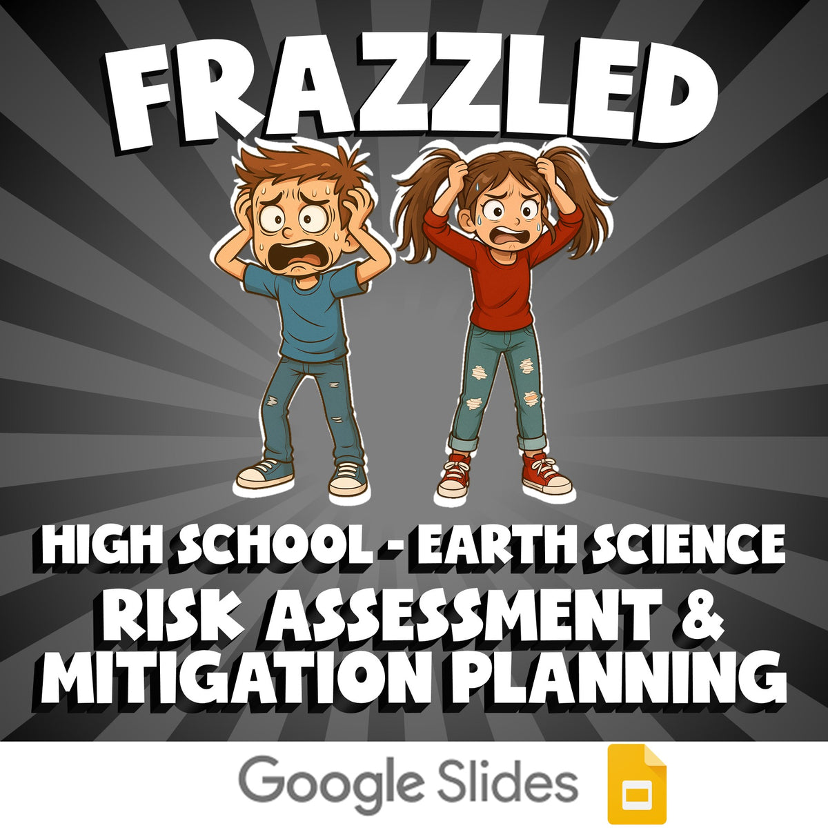 Risk Assessment & Mitigation Planning FRAZZLED Game - No Prep Earth Science