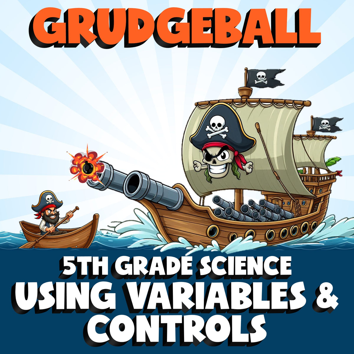 Using Variables & Controls GRUDGEBALL Science Game - No Prep Grade 5 Review
